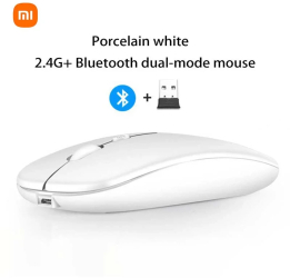 Xiaomi Mouse Mini Wireless Bluetooth Reincarcabil 2.4GHz - Alb Model Dublu 