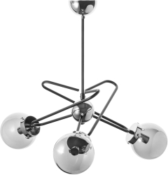 Corp de iluminat suspendat ADVITI Galaksi 3p AD-LD-6214GGE14S E14 maxim 3 x 40W crom 