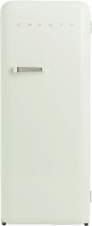 Frigider Retro CREATE 281 litri verde pastel/silver 