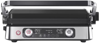 Gratar electric Braun MultiGrill 9 Pro CG9140 2200 W 3 moduri de gatire 2 zone de gatit cu termostate electronice independente 3 program 