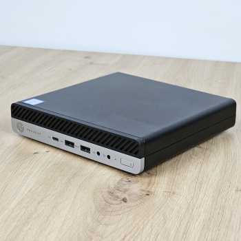 Unitate PC Second Hand HP ELITEDESK 800 G3 Mini PC Procesor I5 7500T Memorie RAM 8 GB SSD 256 GB NVME Windows 10 Pro 