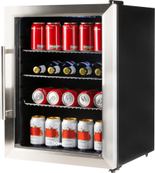 Vitrina frigorifica DOMO 60 litri inox 