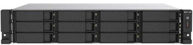 NAS QNAP TS-1273AU-RP-8G 12 Bay-uri Procesor AMD Ryzen™ Embedded V1500B quad-core 2.2 GHz 8 GB DDR4 