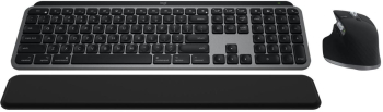 Kit mouse și tastatura Logitech MX Keys S Combo for Mac Wireless (Gri/Negru) 920-012845 