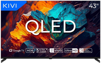 Televizor QLED Kivi 109 cm 43 inch 43U720QB Ultra Hd 4K Smart TV WIFi CI 