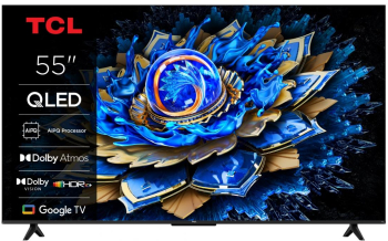 Televizor QLED TCL 139 cm 55 inch 55T69C Ultra HD 4K Smart TV WiFi CI+ 
