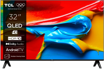 Televizor QLED TCL 80 cm 32 inch 32V4C HD Ready Smart TV WiFi CI+ 