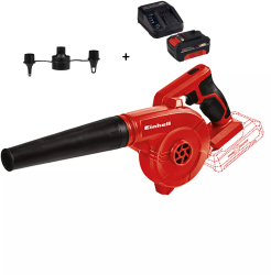 Suflanta Einhell TE-CB 18180 Li-Solo 180kmh 15.500 RPM + Kit acumulator si incarcator Einhell PXC 4512097 18 V 2.5Ah max 720 W 