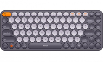 Tastatura Wireless Baseus K01A Tri-Mode Bluetooth (Gri) 