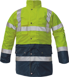 CERVA - Jacheta BI ROAD galben/albastru mas. 4XL 0301001970007 