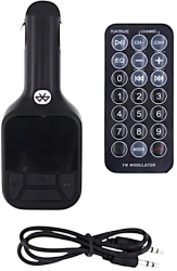 Modulator FM auto cu telecomanda USB cablu AUX 