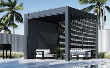 Pergola bioclimatica aluminiu 3x3 m UnicSpot 