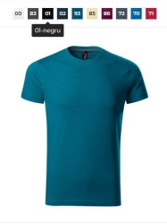 Tricou barbati ACTION simplu S Masculin Rosu