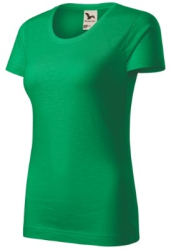 Tricou pentru dama Native GOTS 174 Malfini XL Verde mediu 