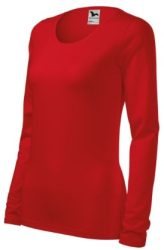Tricou pentru dama Slim 139 Malfini M rosu 