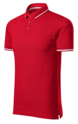 Tricou polo pentru barbati Perfection plain 251 Malfini S Rosu 