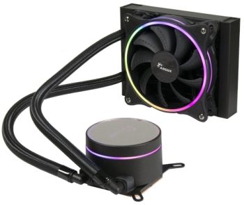Cooler procesor Inter-Tech LC-120 RGB ARGB LED 120 mm Black 