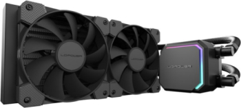 Cooler procesor LC Power JetFlow 240 2 x 120 mm Black 