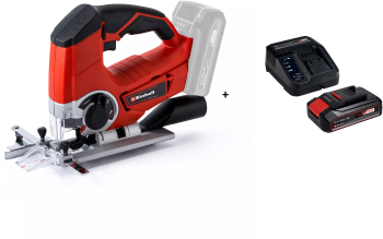 Ferastrau pendular Einhell TE-JS 18 Li Solo 18V taiere in lemn plastic otel + Kit acumulator si incarcator Einhell PXC 4512097 18 V 2.5Ah 