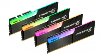 Kit Memorie G.Skill TridentZ RGB Series 32GB DDR4-3200MHz CL16 Quad Channel memorii
