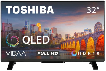Televizoare - Televizor QLED Toshiba 80 cm (32") 32QV2F63DG Full HD Smart TV WiFi CI+