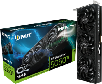 Placa video Palit Infinity 3 OC NVIDIA GeForce RTX 5060 Ti 16GB GDDR7 128 bit DLSS 4 