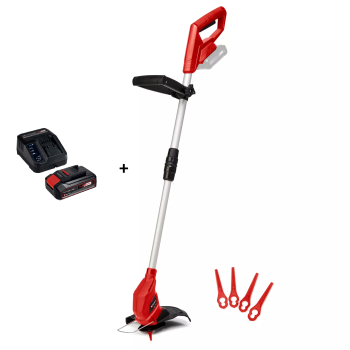 Trimmer fara cablu pentru gazon Einhell PXC GC-CT 1824 Li - Solo 24 cm + Kit acumulator si incarcator Einhell PXC 4512097 18 V 2.5Ah 