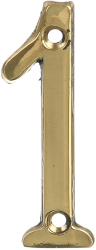 Cifra 1 Din Alama 50 x 35 mm Evotools