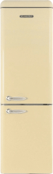 Combina frigorifica Retro Schneider SCCB250VCR 249 litri crem 