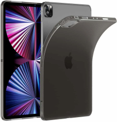 Husa Cu Grad Ridicat de Protectie pentru iPad Pro 11 2021 D54 Gel TPU Matte Intense Dark