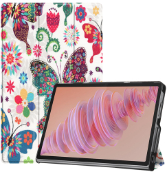 Husa Cu Grad Ridicat de Protectie pentru Lenovo Tab Plus A1 MicroTwine Butterfly 