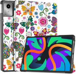 Husa pentru Lenovo Tab M11 SoL Protect W30 Nanotextil Butterfly 
