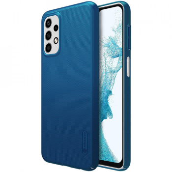 Husa pentru Samsung Galaxy A23 4G / A23 5G - Nillkin Super Frosted Shield - Blue 