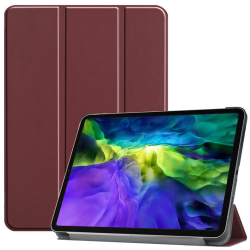 Husa Protectie pentru Apple iPad Pro 12.9 2018/2020/2021/2022 SoL Grip C43 Nanotextil Noble Red 
