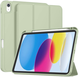 Husa Protectie pentru iPad 10 2022 10.9 K86 TPU Matcha Lucky Green 