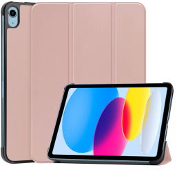 Husa Protectie pentru iPad 10 2022 10.9 SoL Protect B76 Nanotextil Golden Rose 