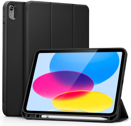 Husa Protectie pentru iPad 10 2022 10.9 SoLSiA S24 Termoplastic Deep Dark 