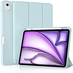 Husa Protectie pentru iPad Air 11  2024 Q62 TPU Sky Blue 