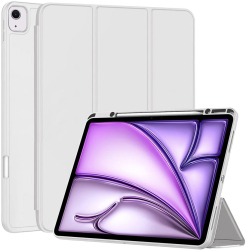 Husa Protectie pentru iPad Air 13 2024 Q45 TPU Metal Gray 