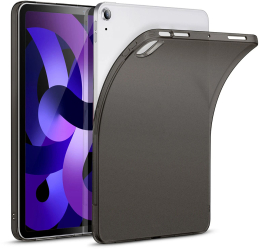 Husa Protectie pentru iPad Air 4 2020/Air 5 2022/Air 11 2024 G75 Gel TPU Frosted Deep Dark