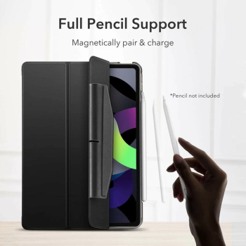 Husa Protectie pentru iPad Air 4 2020/Air 5 2022/Air 6 2024 SoL Grip M78 Piele ecologica Negru 