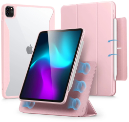 Husa Protectie pentru iPad Pro 11 2024 C14 Lexgard Powder Pink
