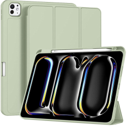 Husa Protectie pentru iPad Pro 11 2024 Q64 TPU Matcha Lucky Green 
