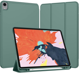 Husa Protectie pentru iPad Pro 12.9 2018/2020/2021/2022 R10 TPU Lucky Green 