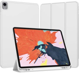 Husa Protectie pentru iPad Pro 12.9 2018/2020/2021/2022 R7 TPU Metal Gray 