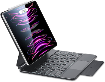Husa Protectie pentru iPad Pro 12.9 2018/2020/2021/2022 SoLSiA S61 Silicon Flex Deep Dark 