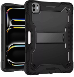 Husa Protectie pentru iPad Pro 13 2024 + Folie G94 Lexgard Deep Dark 