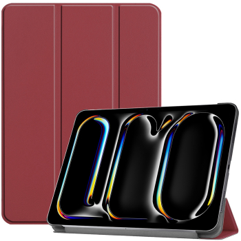 Husa Protectie pentru iPad Pro 13 2024 Q30 Nanotextil Noble Red 