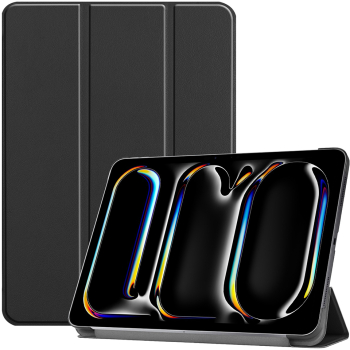 Husa Protectie pentru iPad Pro 13 2024 Q31 Nanotextil Deep Dark 