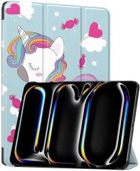 Husa Protectie pentru iPad Pro 13 2024 Q32 Nanotextil Unicorn 